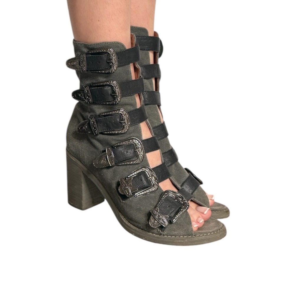 Jeffrey Campbell Ibiza West Buckle Heels
